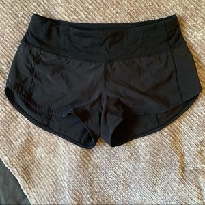 Lululemon Athletic Black Running Shorts